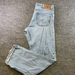 Eddie Bauer Mens Jeans 36x33 Light Wash Classic Fit 100% Cotton Denim